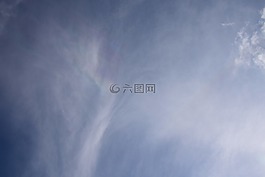 火云彩虹,罕見(jiàn),下午
