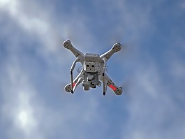 無人駕駛飛機,天空,云