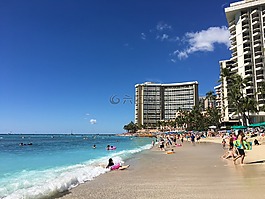威基基海灘,歐胡島,火奴魯魯