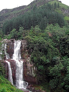 斯里兰卡,级联,山