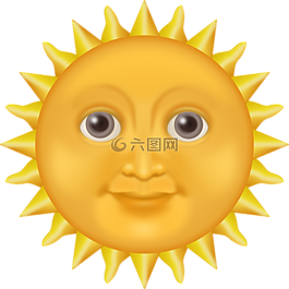 表現感情,快樂,太陽