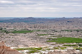 荒蕪之地,南達(dá)科他州,景觀