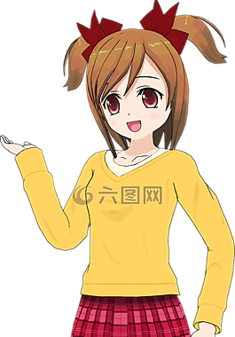 卡通,女性,女孩
