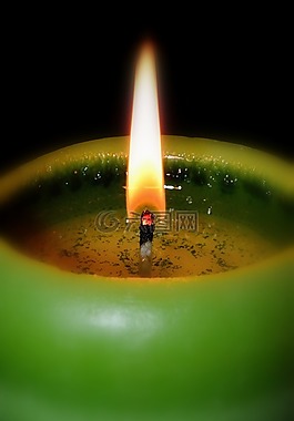 蠟燭,出現(xiàn)蠟燭,燭火