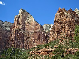 徒步旅行,猶他州,山