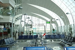 機(jī)場,空,迪拜