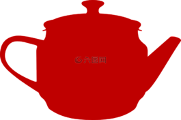 茶壺,紅色,茶