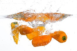 辣椒,蔬菜,黃色