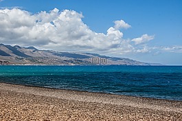 海灘,海,石頭