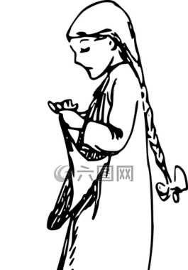 字符,漫畫(huà),女孩
