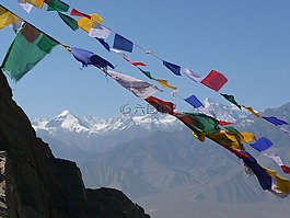 拉达克,印度,山