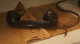電話,老,通信