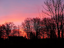 morgenrot,性質(zhì),天空