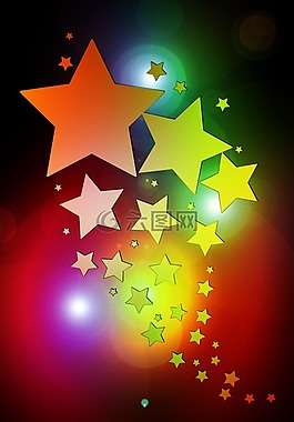 圣誕節,明星,光