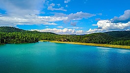在西湖邊,山下湖,景觀