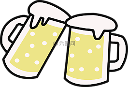 啤酒,杯,喝