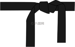 空手道,柔道,帶