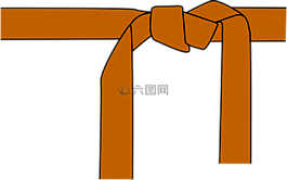 空手道,柔道,帶