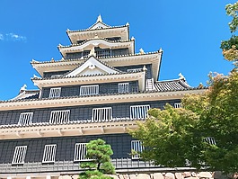 岡山城,okayama,日本