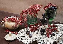 水果,表,粉紅辣椒