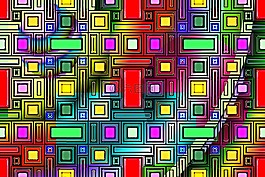 藝術,矩形,抽象