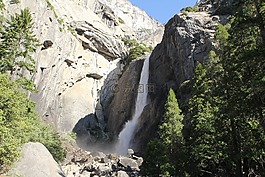優(yōu)勝美地,大瀑布,加利福尼亞州