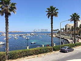 海,游艇,马耳他