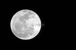 滿月,月亮,夜