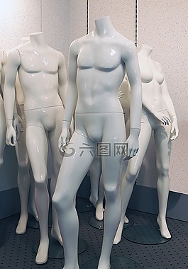 时装模特,常设,展示道具