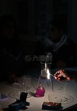 科學,火焰,實驗室