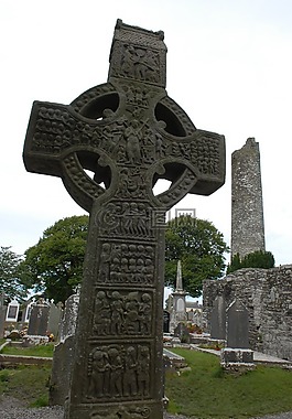 monasterboice,爱尔兰,石十字架