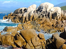 科西嘉島,濱,海岸