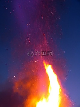 火,燒傷,地獄
