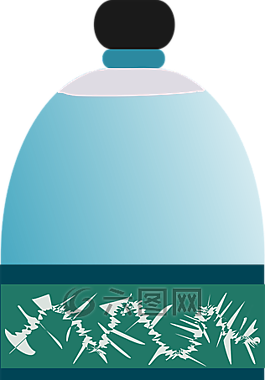 藍(lán)色,水,磚