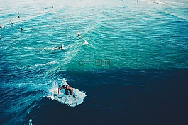 沖浪,沖浪者,海洋