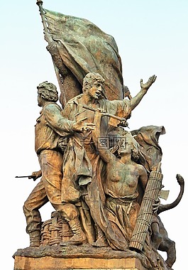 雕像,紀(jì)念,鐵