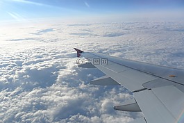 这架飞机,飞行,天空