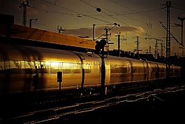 火車,旅行,鐵路
