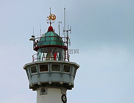 灯塔,海岸,北海