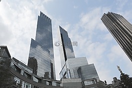 城市,天際線,市容