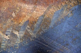 銹,板,鐵