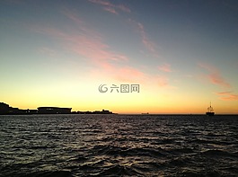 海洋,海,船