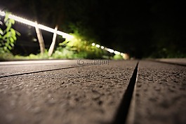 板,地板,夜