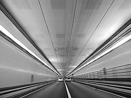 路,隧道,汽車