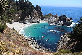 加利福尼亚州,海岸,海滩