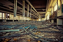 丟失的地方,工廠,老