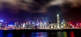 香港,天際線,建筑物