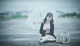 笑，,美麗的女人,美