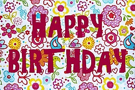 生日快乐,生日,迎接