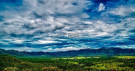 巴西,全景圖,天空
